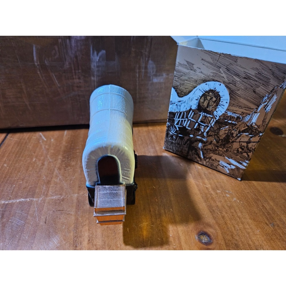 Full bottle of Avon COVERED WAGON SPICY AFTER SHAVE, wild west and rugged